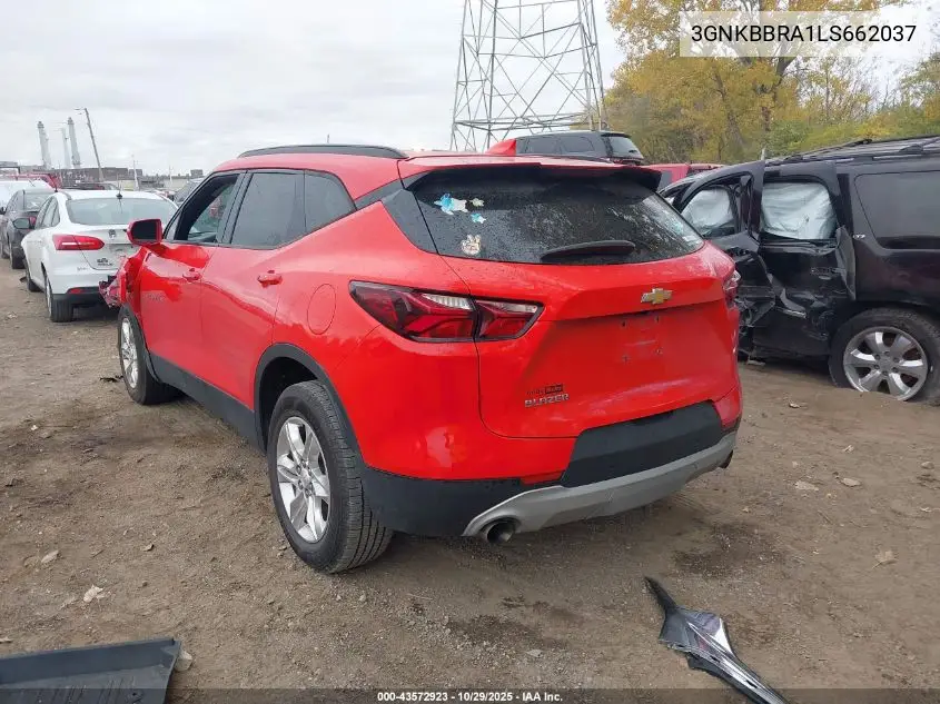 3GNKBBRA1LS662037 2020 Chevrolet Blazer Fwd 1Lt