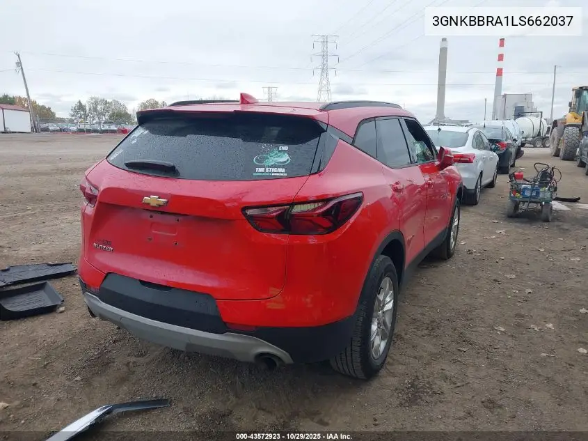 3GNKBBRA1LS662037 2020 Chevrolet Blazer Fwd 1Lt