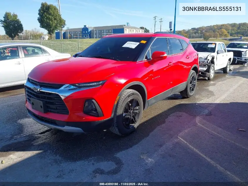 3GNKBBRA6LS555131 2020 Chevrolet Blazer Fwd 1Lt