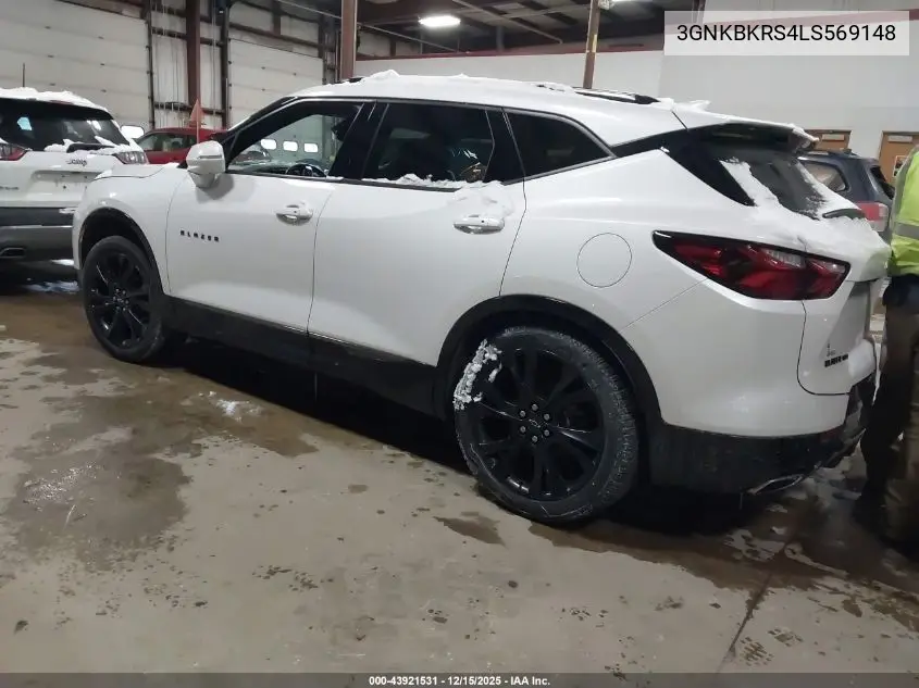 3GNKBKRS4LS569148 2020 Chevrolet Blazer Awd Rs