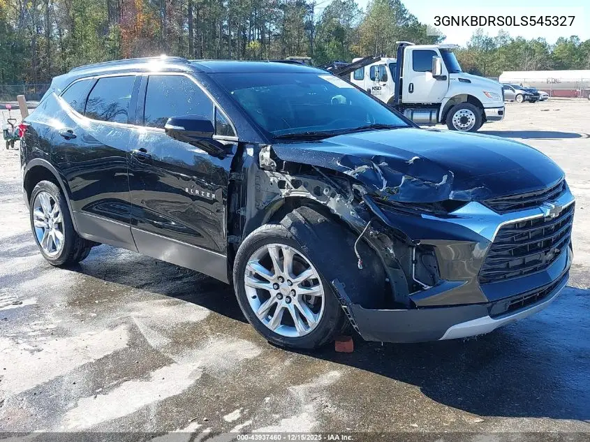 3GNKBDRS0LS545327 2020 Chevrolet Blazer Fwd 3Lt