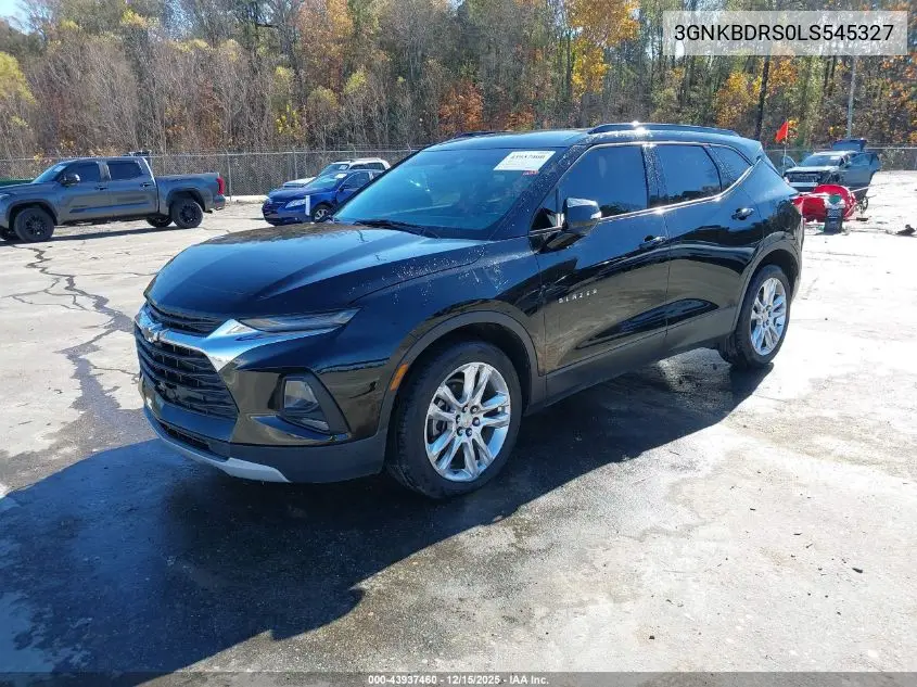3GNKBDRS0LS545327 2020 Chevrolet Blazer Fwd 3Lt