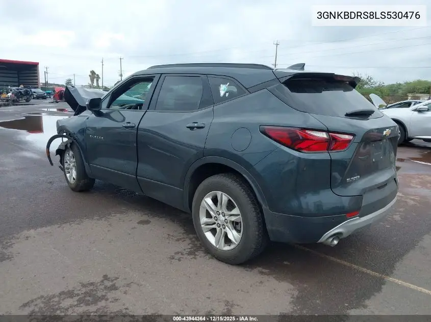 3GNKBDRS8LS530476 2020 Chevrolet Blazer Fwd 3Lt