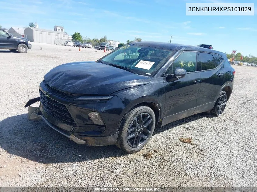 2023 Chevrolet Blazer Awd 2Lt VIN: 3GNKBHR4XPS101029 Lot: 40231156