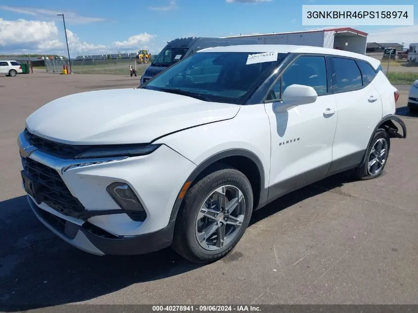 2023 Chevrolet Blazer Awd 2Lt VIN: 3GNKBHR46PS158974 Lot: 40278941