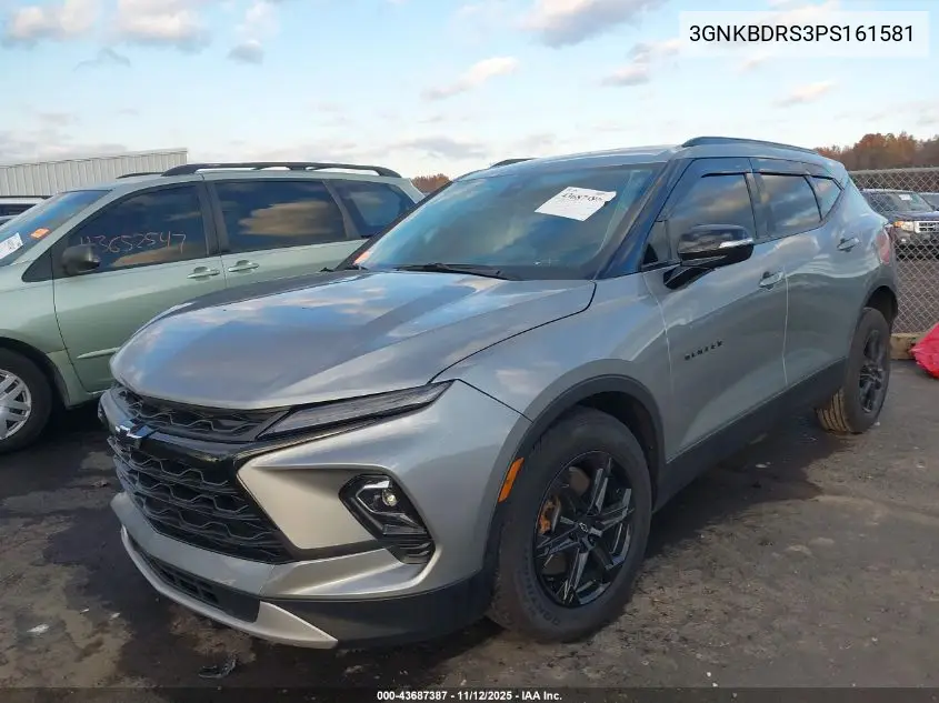 3GNKBDRS3PS161581 2023 Chevrolet Blazer Fwd 3Lt