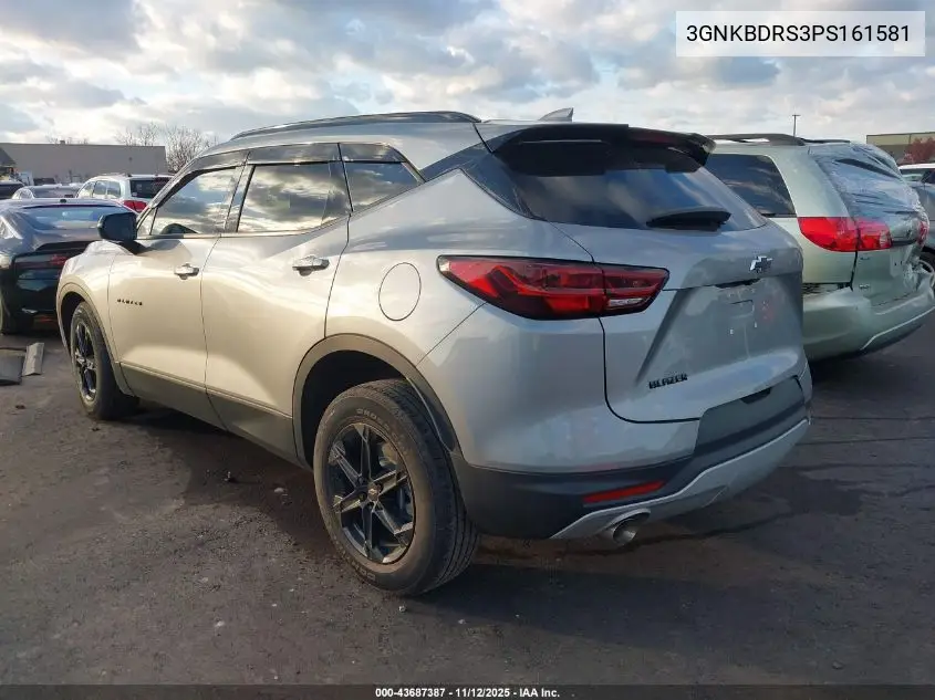 3GNKBDRS3PS161581 2023 Chevrolet Blazer Fwd 3Lt