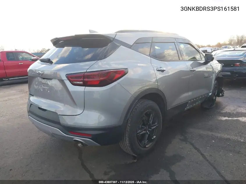 3GNKBDRS3PS161581 2023 Chevrolet Blazer Fwd 3Lt