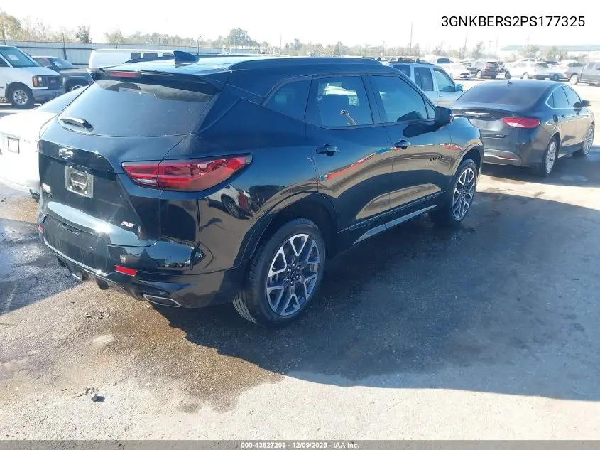 3GNKBERS2PS177325 2023 Chevrolet Blazer Fwd Rs