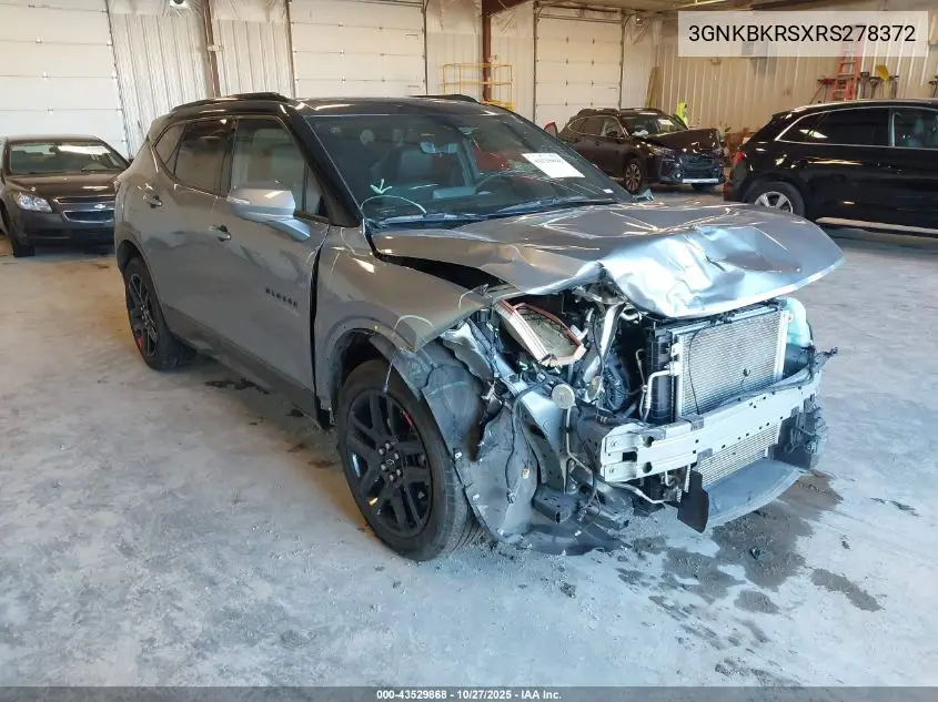 3GNKBKRSXRS278372 2024 Chevrolet Blazer Awd Rs