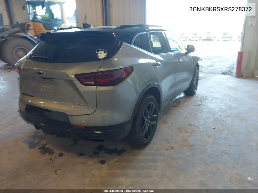 3GNKBKRSXRS278372 2024 Chevrolet Blazer Awd Rs