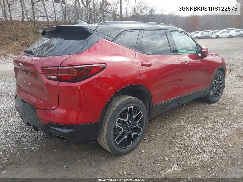 3GNKBKRS1RS122575 2024 Chevrolet Blazer Awd Rs