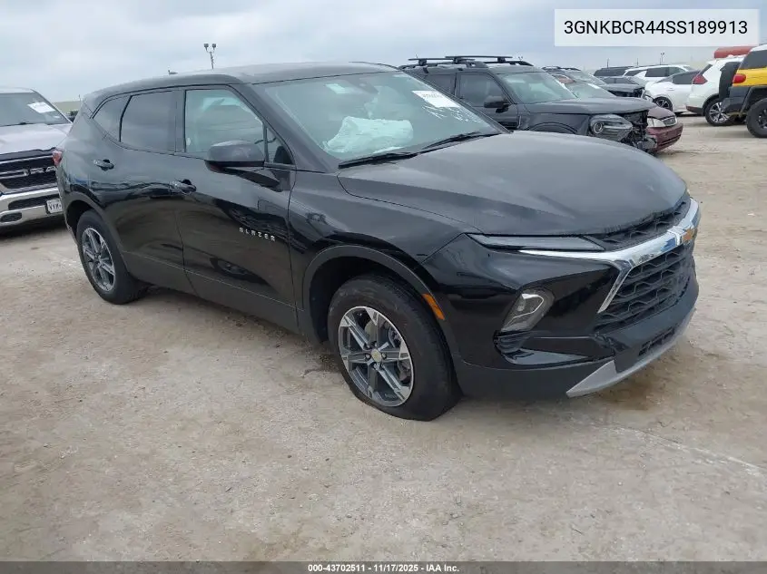 3GNKBCR44SS189913 2025 Chevrolet Blazer Fwd 2Lt