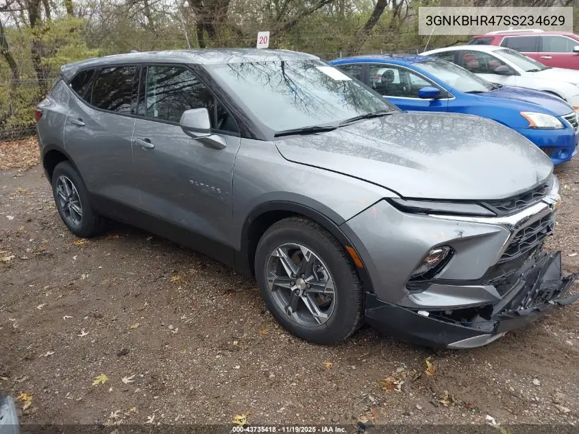 3GNKBHR47SS234629 2025 Chevrolet Blazer Awd 2Lt
