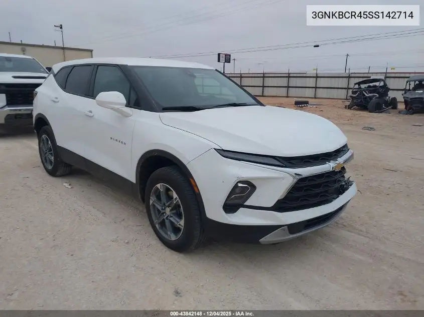 3GNKBCR45SS142714 2025 Chevrolet Blazer Fwd 2Lt