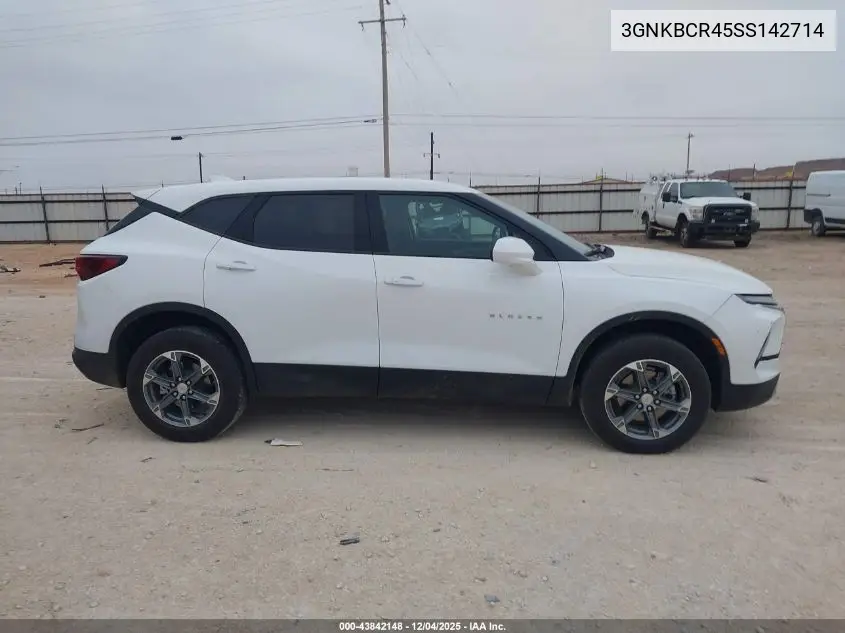 3GNKBCR45SS142714 2025 Chevrolet Blazer Fwd 2Lt