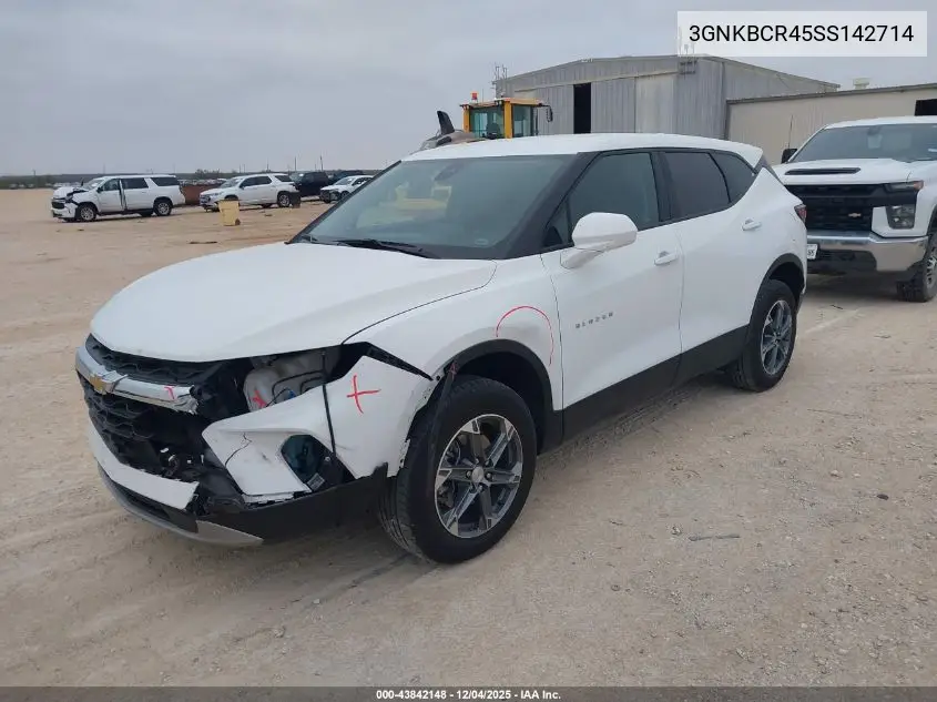 3GNKBCR45SS142714 2025 Chevrolet Blazer Fwd 2Lt