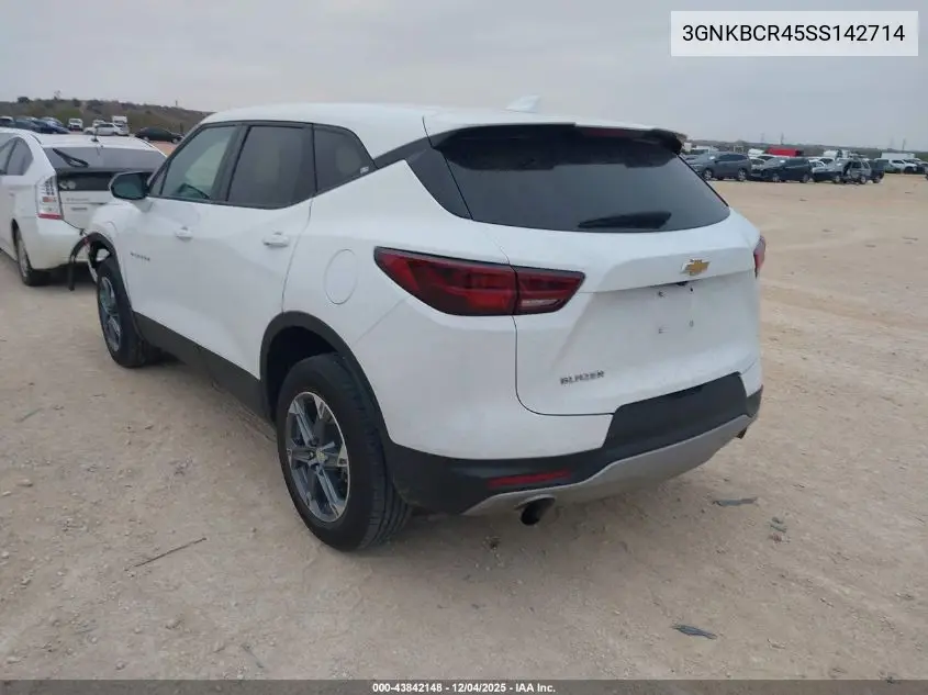 3GNKBCR45SS142714 2025 Chevrolet Blazer Fwd 2Lt