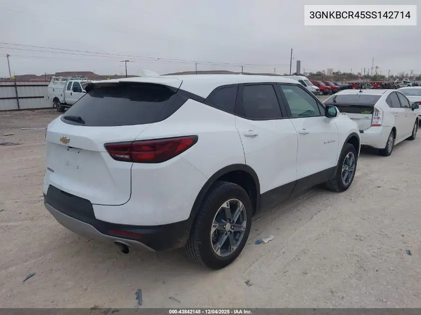 3GNKBCR45SS142714 2025 Chevrolet Blazer Fwd 2Lt