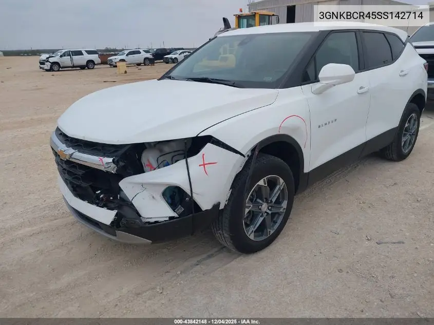 3GNKBCR45SS142714 2025 Chevrolet Blazer Fwd 2Lt