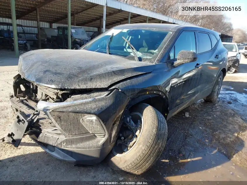 3GNKBHR45SS206165 2025 Chevrolet Blazer Awd 2Lt