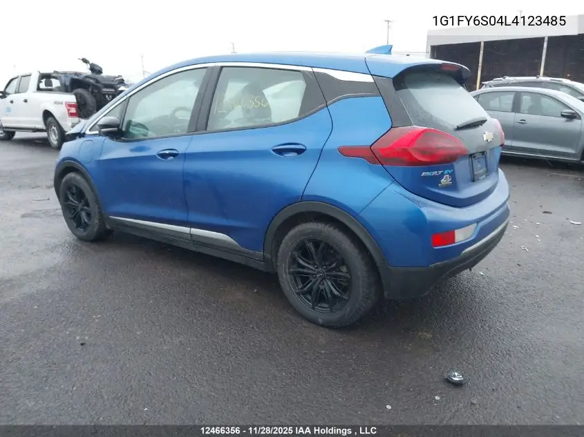 1G1FY6S04L4123485 2020 Chevrolet Bolt Ev Lt