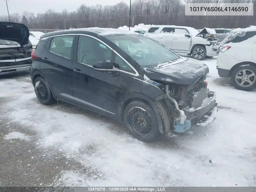 1G1FY6S06L4146590 2020 Chevrolet Bolt Ev Lt