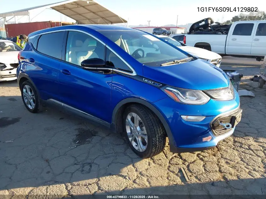 1G1FY6S09L4129802 2020 Chevrolet Bolt Ev Fwd Lt