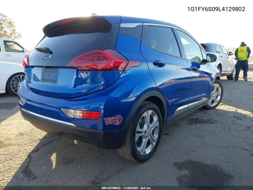 1G1FY6S09L4129802 2020 Chevrolet Bolt Ev Fwd Lt
