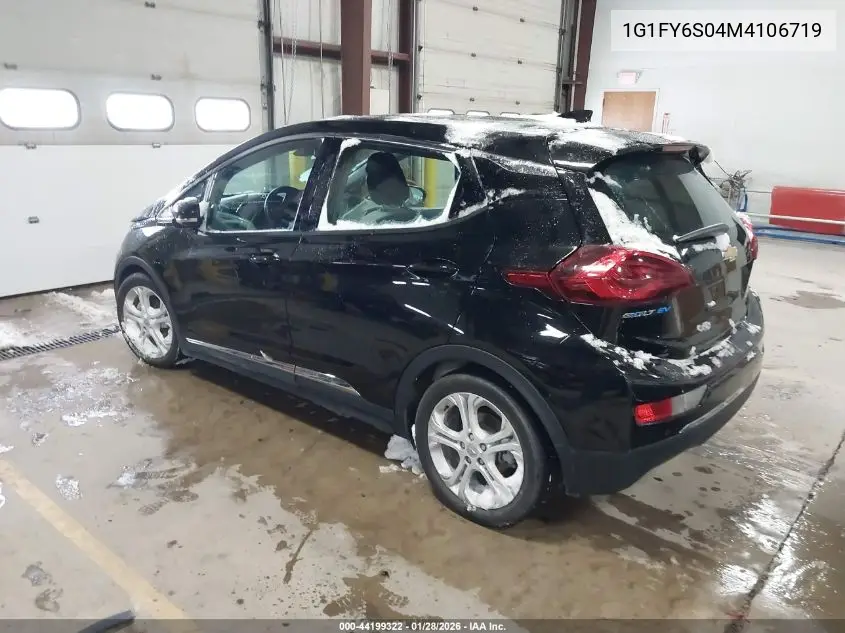 2021 Chevrolet Bolt Ev Fwd Lt VIN: 1G1FY6S04M4106719 Lot: 44199322