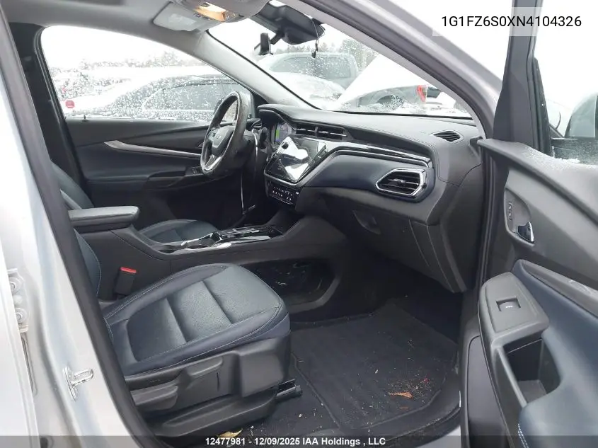 1G1FZ6S0XN4104326 2022 Chevrolet Bolt Euv Premier