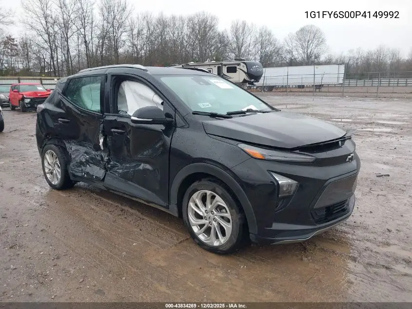 1G1FY6S00P4149992 2023 Chevrolet Bolt Euv Fwd Lt
