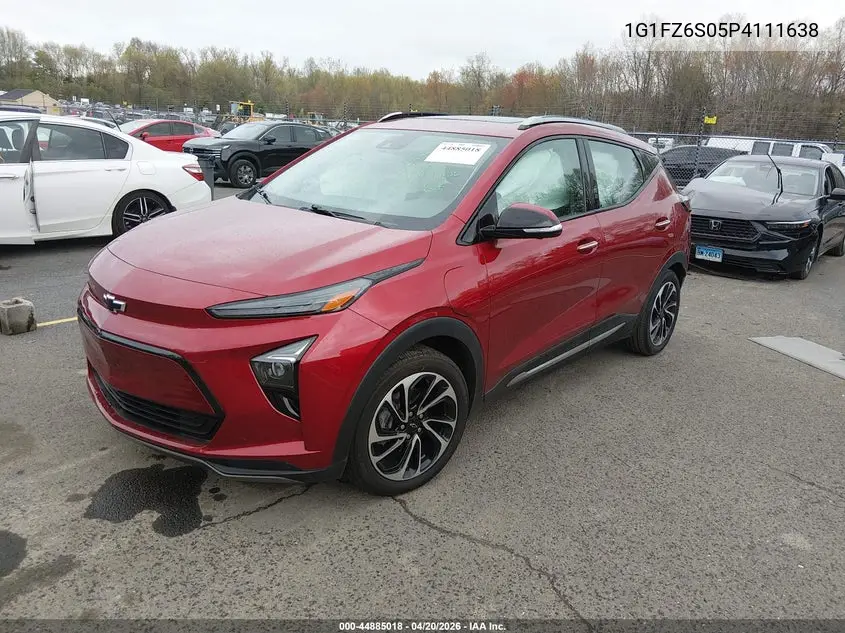 2023 Chevrolet Bolt Euv Fwd Premier VIN: 1G1FZ6S05P4111638 Lot: 44885018