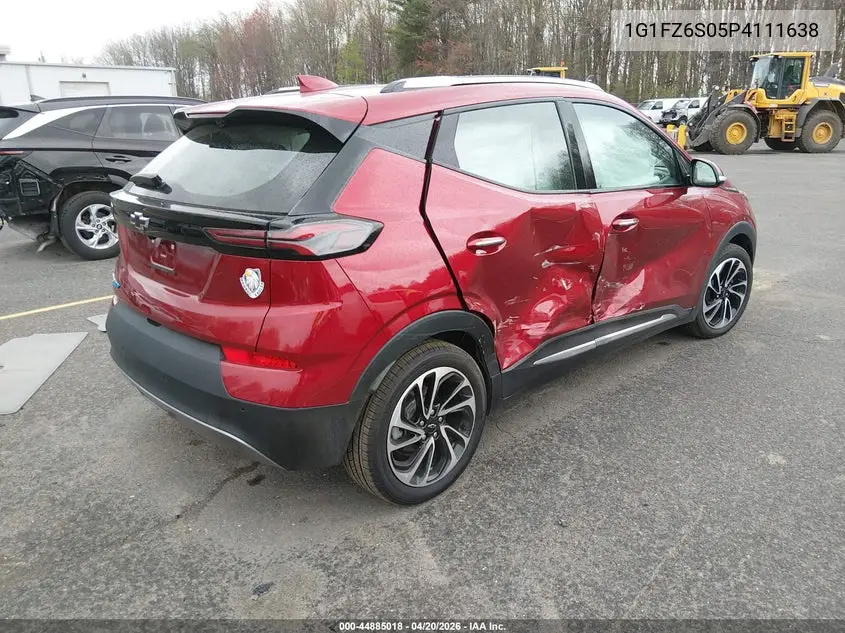 2023 Chevrolet Bolt Euv Fwd Premier VIN: 1G1FZ6S05P4111638 Lot: 44885018