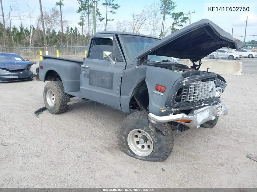 KE141F602760 1971 Chevrolet C10
