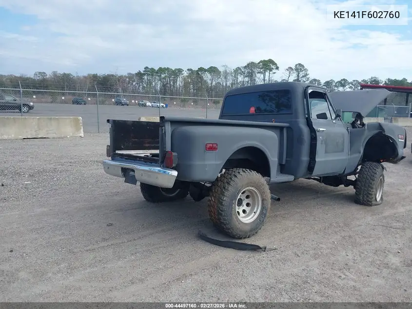 KE141F602760 1971 Chevrolet C10