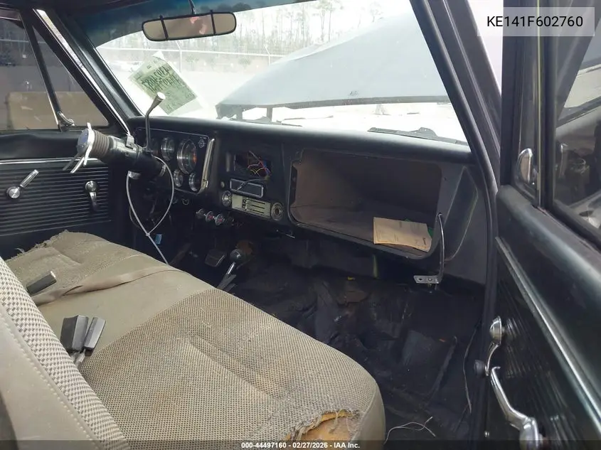 KE141F602760 1971 Chevrolet C10