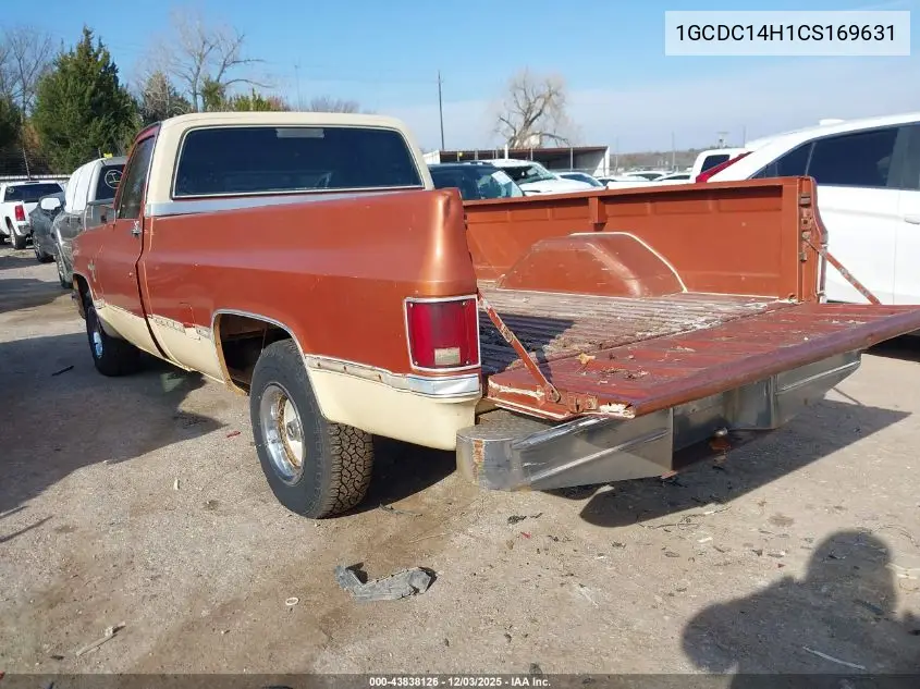 1GCDC14H1CS169631 1982 Chevrolet C10