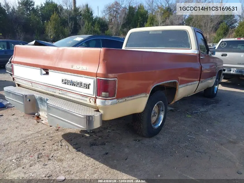 1GCDC14H1CS169631 1982 Chevrolet C10