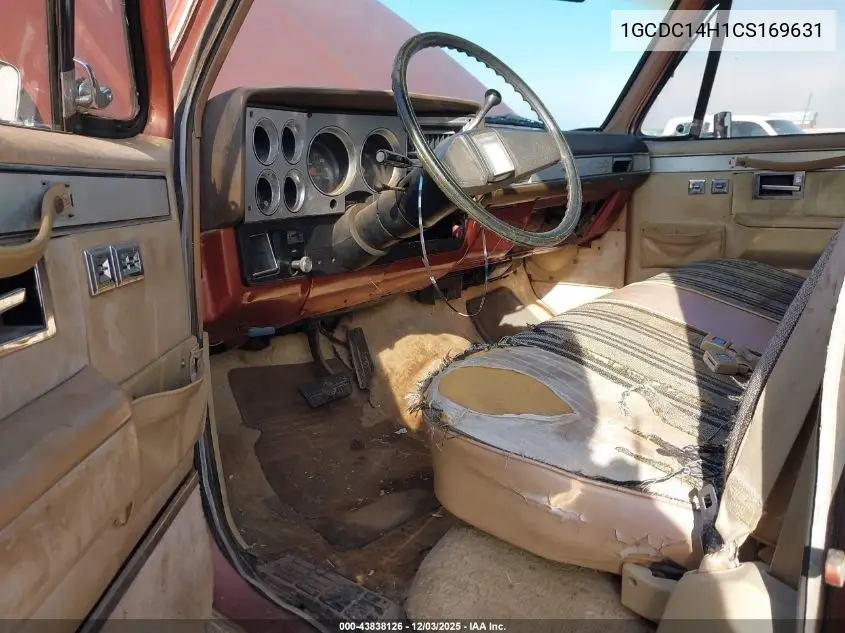 1GCDC14H1CS169631 1982 Chevrolet C10