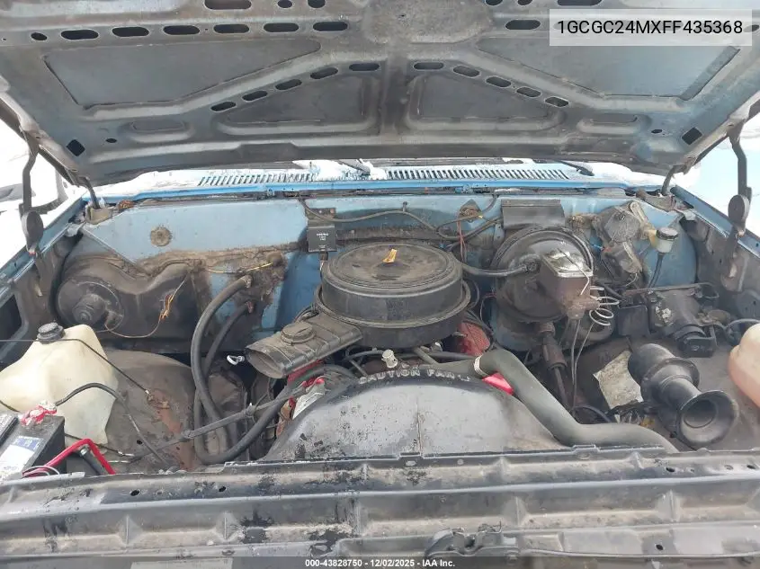1GCGC24MXFF435368 1985 Chevrolet C20