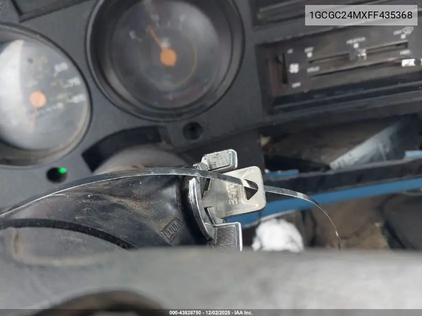 1GCGC24MXFF435368 1985 Chevrolet C20