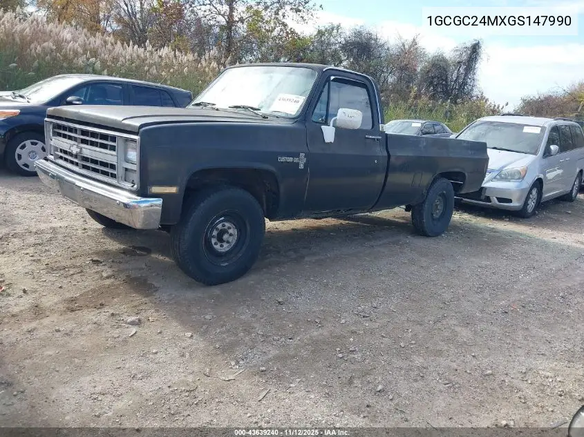 1GCGC24MXGS147990 1986 Chevrolet C20
