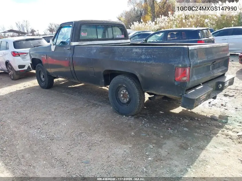 1GCGC24MXGS147990 1986 Chevrolet C20