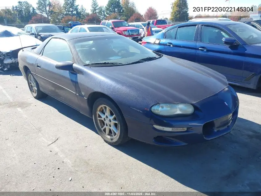 2G1FP22G022145304 2002 Chevrolet Camaro Z28