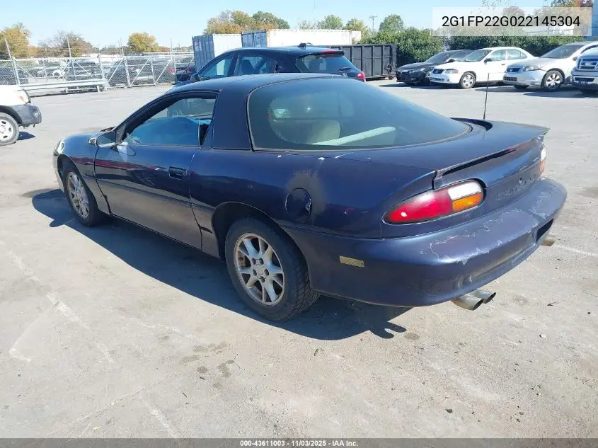2G1FP22G022145304 2002 Chevrolet Camaro Z28