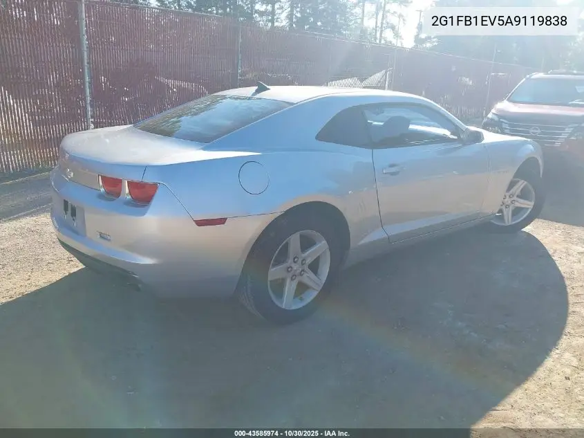 2G1FB1EV5A9119838 2010 Chevrolet Camaro 1Lt