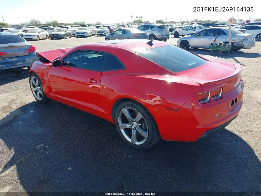 2G1FK1EJ2A9164135 2010 Chevrolet Camaro 2Ss
