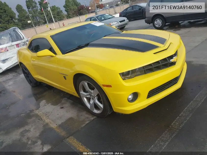 2G1FT1EW3A9140760 2010 Chevrolet Camaro 2Ss