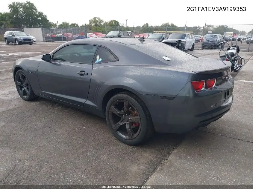 2G1FA1EV3A9199353 2010 Chevrolet Camaro 1Ls